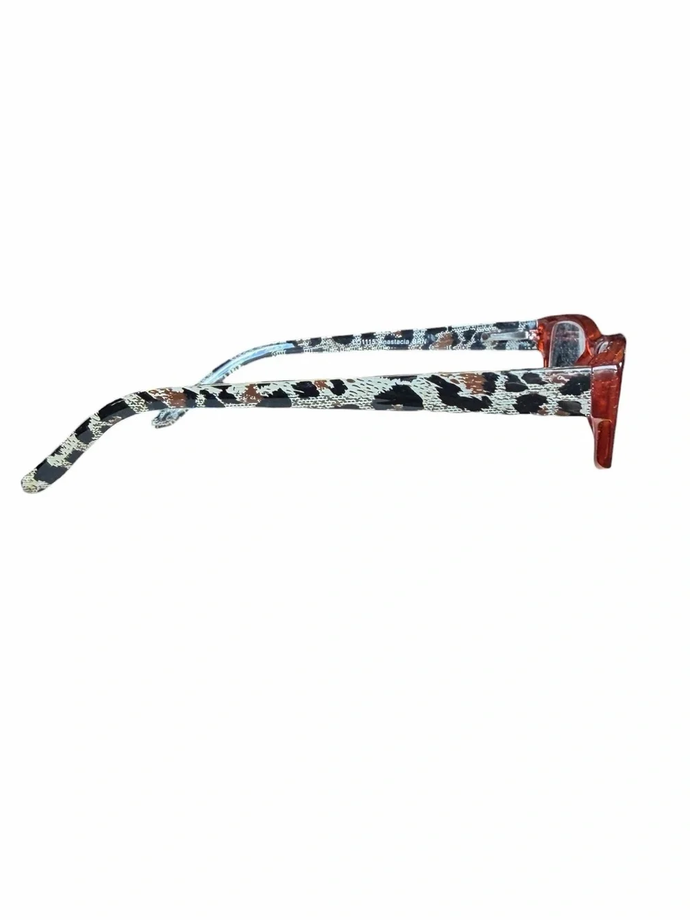 Safilo Emozioni by Safilo “Anastacia” Red Animal Print Prescription Glasses